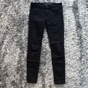 Black American Eagle Skinny Jeans